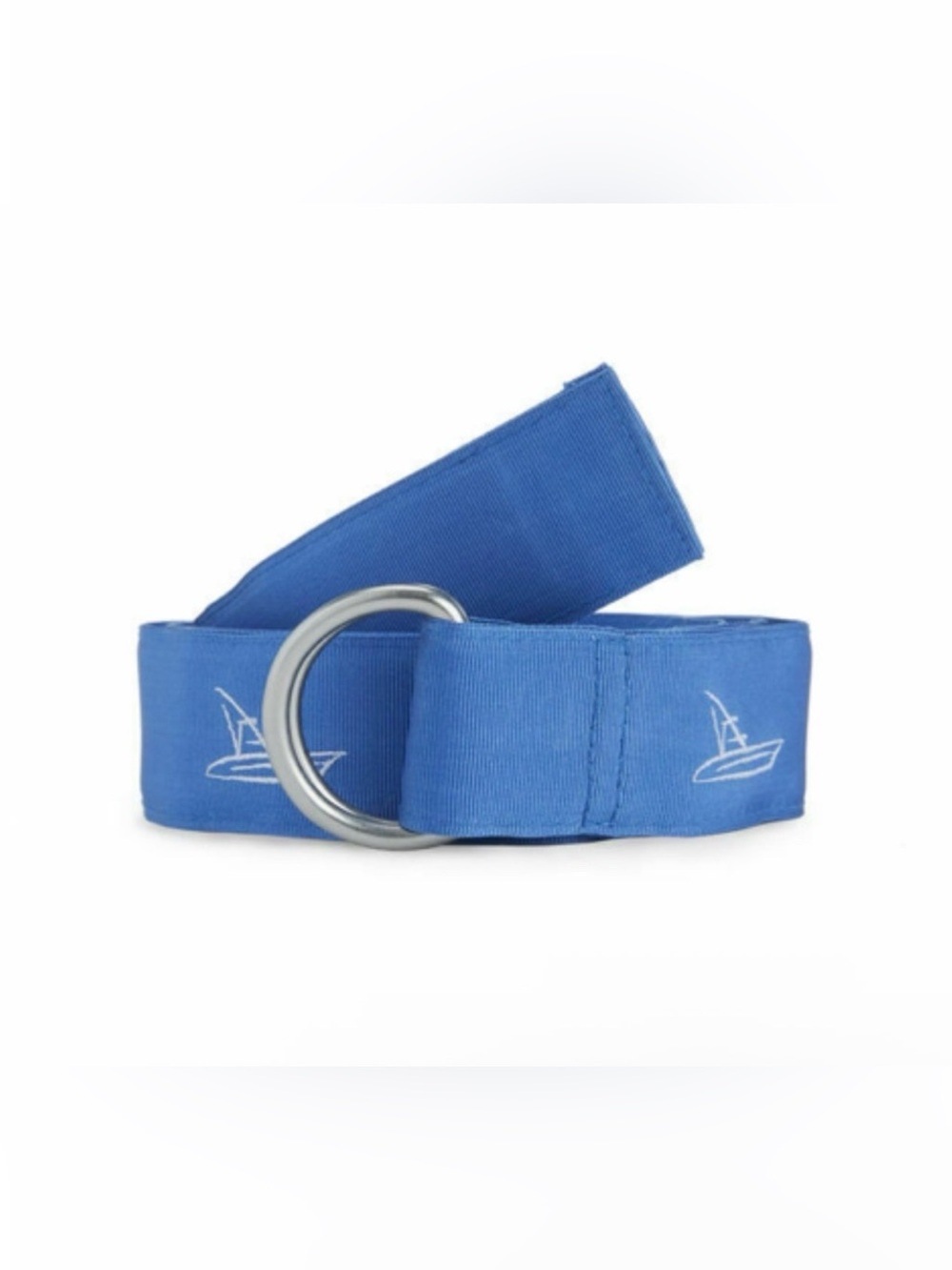 Vineyard Vines Hull Sportfisher Boat Pattern Belt L